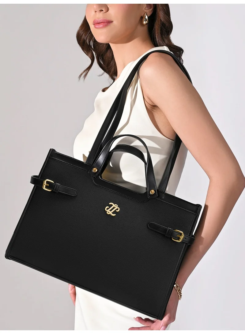 لافي حقيبة كانفا مزدوجة الاستخدام أسود